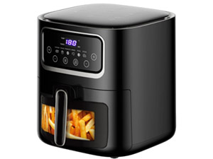 Digital Air Fryer With Visible Window