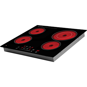 Built-in Electric Ceramic Cooktop Four Burners